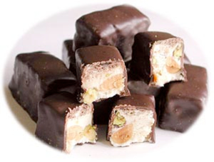 diabete torroncini cioccolato e mandorle