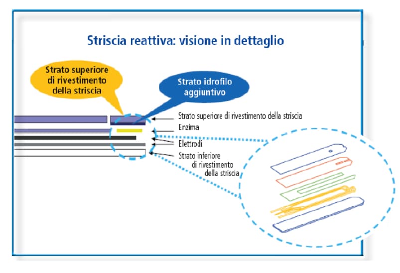 striscia reattiva: visione dettaglio