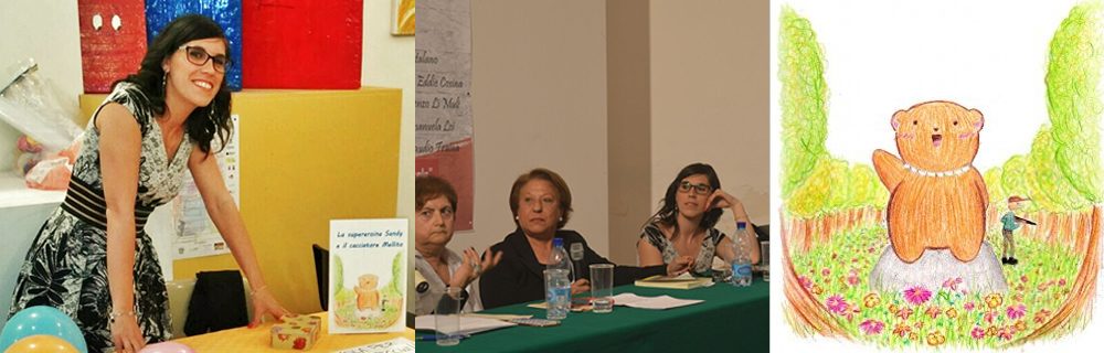 Presentata “La supereroina Sandy e il cacciatore Mellito” di Luana Cacciatore alla Fiera dell'associazioni - "Un libro alla volta"