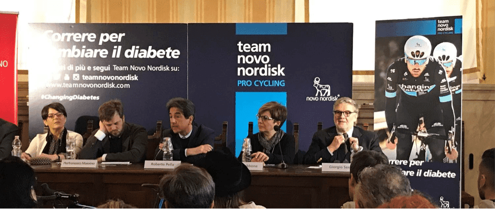 Lo sport contro il diabete, per città più sane e una vita di successi: l’esempio del Team Novo Nordisk