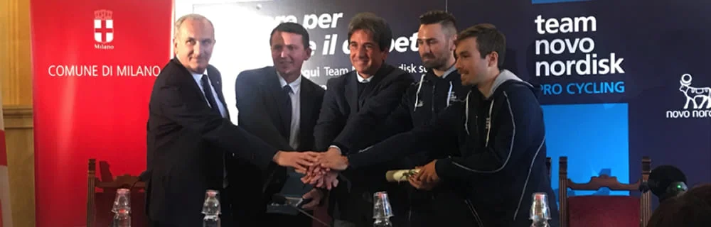 Lo sport contro il diabete, per città più sane e una vita di successi: l’esempio del Team Novo Nordisk