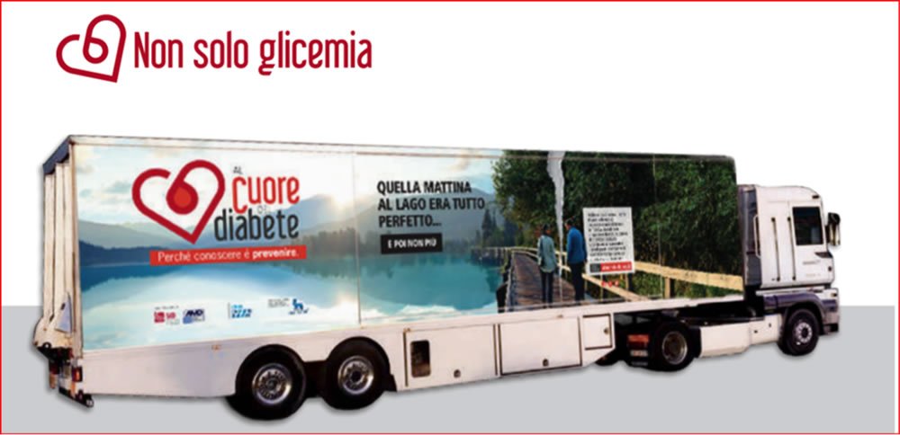 “Al cuore del diabete”, campagna itinerante di sensibilizzazione