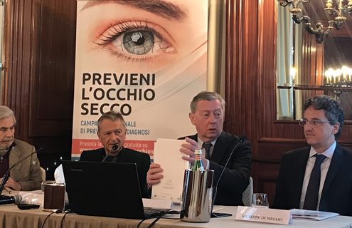 Occhio secco: campagna di prevenzione e cura 2019