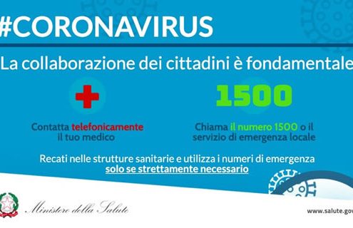 Emergenza Coronavirus: tutti i numeri utili