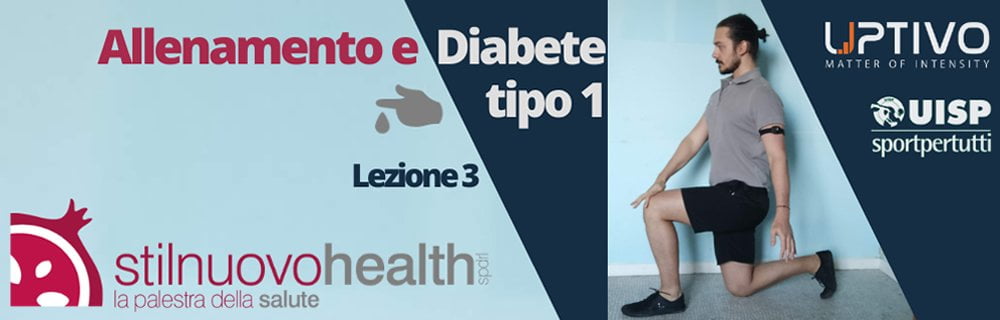 Allenamento Diabete tipo 1 - la 3° lezione con Matteo (Diabet Health 1)