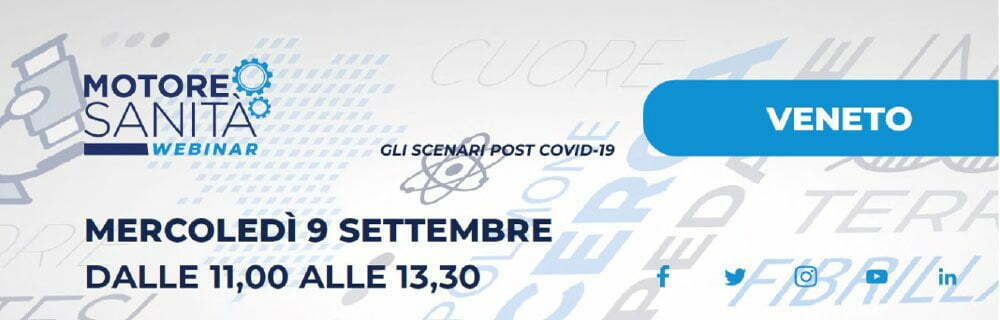 Roadshow Cronicità Veneto, 9 settembre 2020