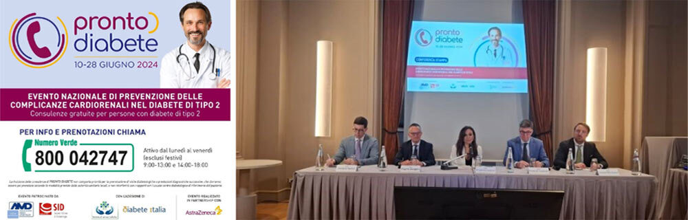 “Pronto diabete”, torna il numero verde per consulenze gratuite, giugno 2024