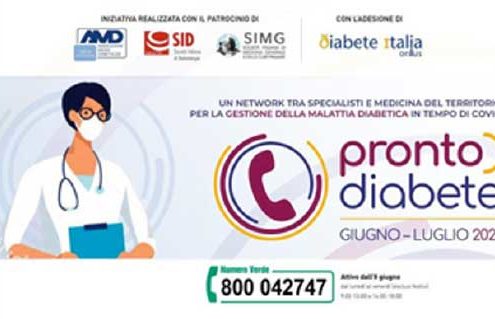 “Pronto diabete”, torna il numero verde per consulenze gratuite, giugno-luglio 2021 - Diabete.com