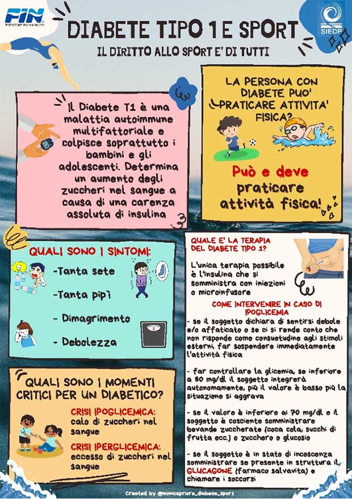 Diabete di tipo 1 e sport - Il diritto allo sport è di tutti