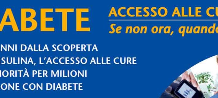 #GMD21 #WDD21 – La giornata mondiale del diabete 2021 – Accesso alle cure. Se non ora, quando?