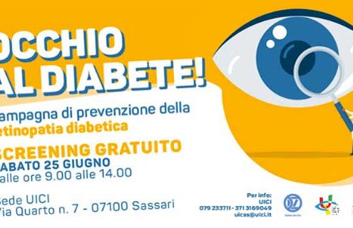 “Occhio al diabete!” La campagna sarda per la prevenzione della retinopatia