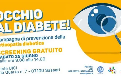 “Occhio al diabete!” La campagna sarda per la prevenzione della retinopatia