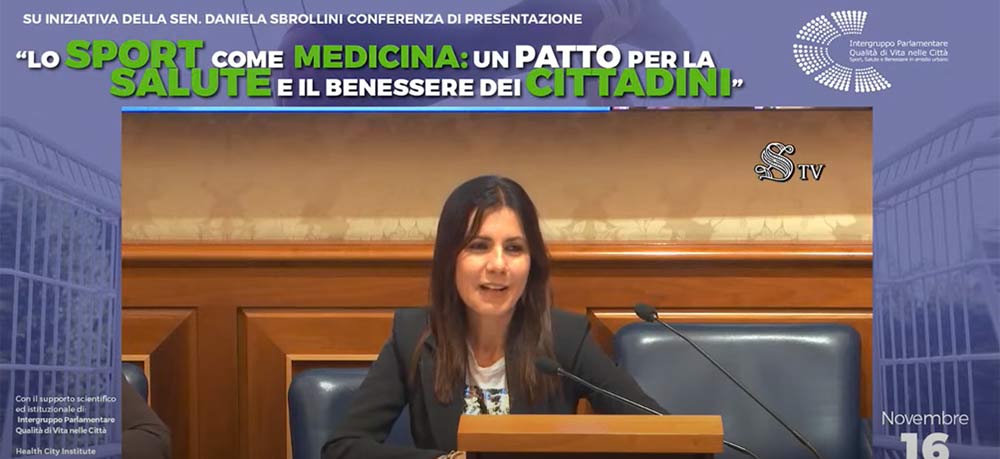 Senatrice Daniela Sbrollini