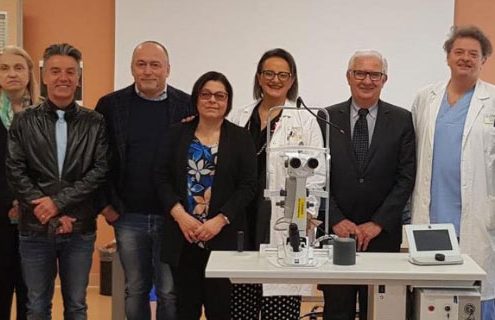 L’Associazione Diabetici Correggio dona un laser all’Oculistica del San Sebastiano