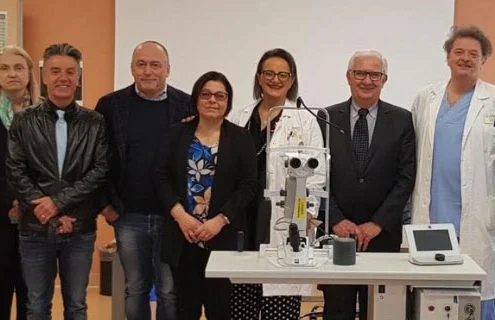 L’Associazione Diabetici Correggio dona un laser all’Oculistica del San Sebastiano