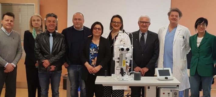 L’Associazione Diabetici Correggio dona un laser all’Oculistica del San Sebastiano
