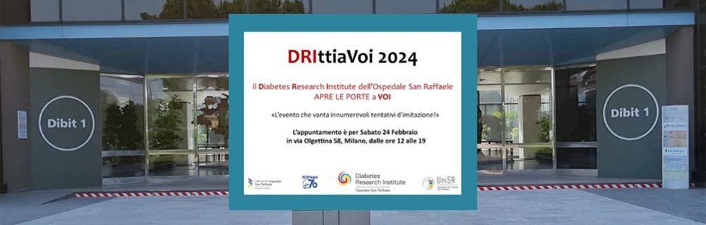 Torna DRItti a Voi, l’evento del San Raffaele dedicato alla ricerca sul diabete tipo 1