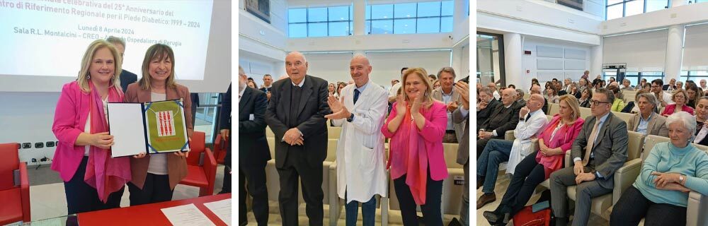 Buon anniversario al Centro per il Piede Diabetico dell’AO di Perugia