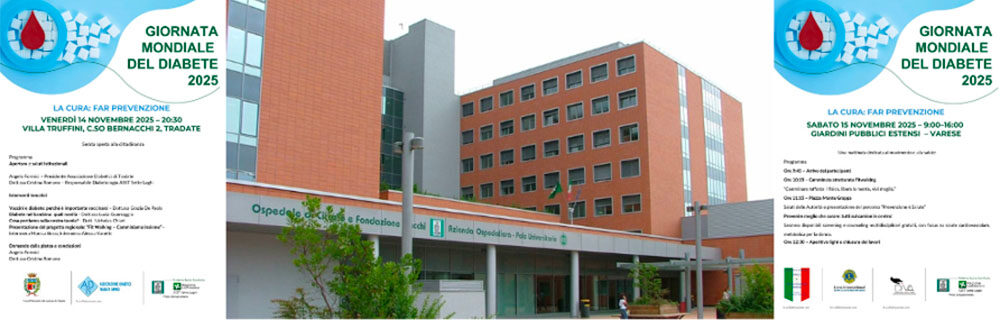 Giornata Mondiale del Diabete 2025 – ASST Sette Laghi promuove la prevenzione e gli stili di vita sani