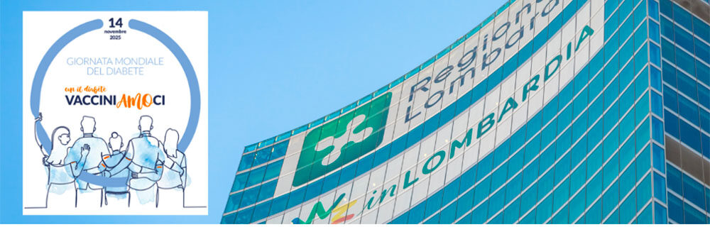 Lombardia: al via la campagna “Con il diabete vacciniAMOci”, 2^ edizione