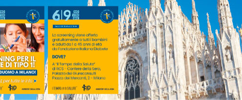 Screening gratuito per il diabete di tipo 1 a Milano: test aperti a tutti dal 6 al 9 novembre ‘25