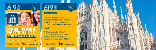 Screening gratuito per il diabete di tipo 1 a Milano: test aperti a tutti dal 6 al 9 novembre ‘25